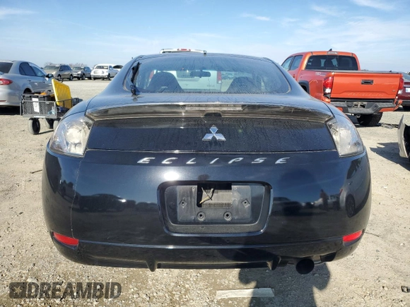 2007 Mitsubishi Eclipse GS with VIN 4A3AK24F67E011247, listed as a Copart auction lot 87862205 with 207,130 mi miles and Salvage Title. Bid and sale history available at carsss.com. Image 6.