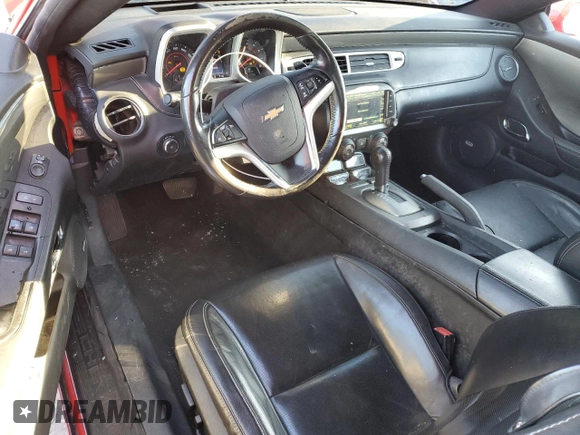 2015 Chevrolet Camaro LT with VIN 2G1FF3D37F9255198, listed as a Copart auction lot 88088185 with 107,736 mi miles and Clean Title. Bid and sale history available at carsss.com. Image 8.