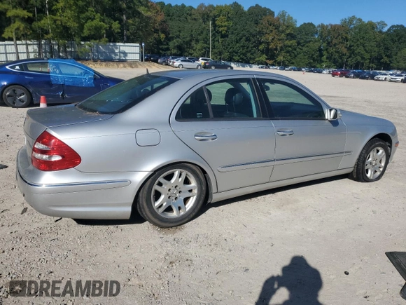 2003 Mercedes-Benz E-Class 3.2L with VIN WDBUF65J63A133251, listed as a Copart auction lot 75992764 with 0 mi miles and Salvage Title. Bid and sale history available at carsss.com. Image 3.