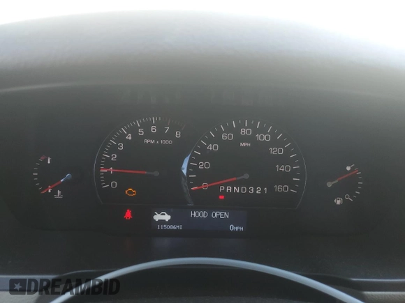 2010 Cadillac DTS w/1SC with VIN 1G6KD5EY1AU128589, listed as a Copart auction lot 49319535 with 115,086 mi miles and Salvage Title. Bid and sale history available at carsss.com. Image 9.
