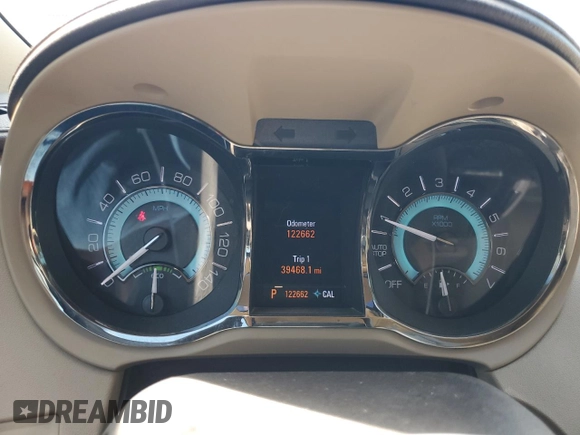 2012 Buick LaCrosse Leather with VIN 1G4GC5ER1CF233120, listed as a Copart auction lot 49136775 with 122,662 mi miles and Salvage title. Bid and sale history available at DreamBid. Image 9.