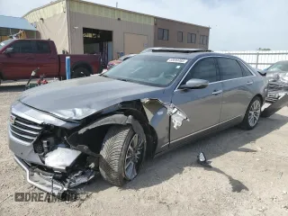 2018 Cadillac CT6 Premium Luxury AWD with VIN 1G6KF5RS4JU144947, listed as a Copart auction lot 55684465 with Not provided miles and Salvage title. Bid and sale history available at DreamBid. Image 1.