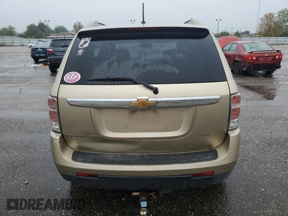 2008 Chevrolet Equinox LTZ with VIN 2CNDL83F386299697, listed as a Copart auction lot 72370814 with 123,041 mi miles and Salvage Title. Bid and sale history available at carsss.com. Image 6.