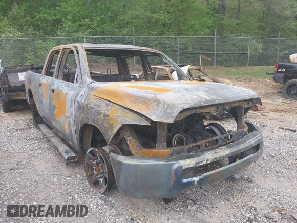 2014 Ram 2500 SLT with VIN 3C6TR5DT1EG188154, listed as a IAAI auction lot 42059891 with Not Provided miles. Bid and sale history available at carsss.com. Image 1.