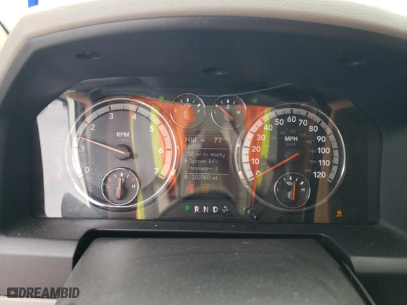 2009 Dodge Ram 1500 ST with VIN 1D3HB18P49S762793, listed as a Copart auction lot 42551145 with 202,960 mi miles and Salvage Title. Bid and sale history available at carsss.com. Image 9.