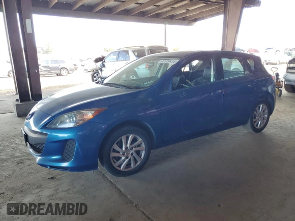 2012 Mazda 3 i Grand Touring with VIN JM1BL1M80C1609710, listed as a Copart auction lot 47229415 with 176,243 mi miles and Salvage Title. Bid and sale history available at DreamBid. Image 1.