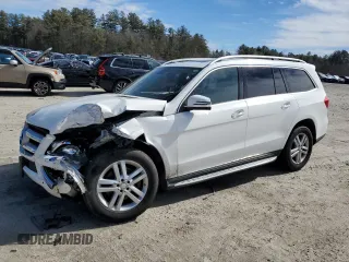 2015 Mercedes-Benz GL-Class GL 350 BlueTEC with VIN 4JGDF2EE5FA591764, listed as a Copart auction lot 47991685 with 145,355 mi miles and Clean Title. Bid and sale history available at carsss.com. Image 1.