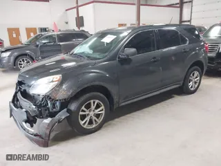 2017 Chevrolet Equinox LS with VIN 2GNFLEEK8H6240416, listed as a IAAI auction lot 41689254 with 133,696 mi miles. Bid and sale history available at carsss.com. Image 2.