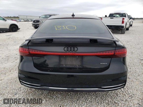 2019 Audi A7 Prestige with VIN WAUV2AF23KN039084, listed as a Copart auction lot 43108104 with 0 mi miles. Bid and sale history available at carsss.com. Image 6.