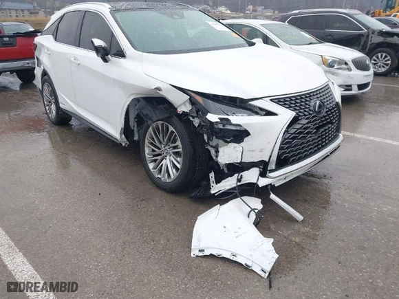 2022 Lexus RX with VIN 2T2JGMDA5NC082651, listed as a IAAI auction lot 41447235 with 32,721 mi miles. Bid and sale history available at carsss.com. Image 6.