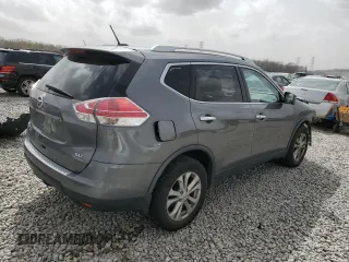 2016 Nissan Rogue SV with VIN JN8AT2MT4GW015737, listed as a Copart auction lot 49930235 with 106,858 mi miles and Salvage Title. Bid and sale history available at carsss.com. Image 3.
