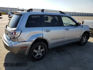 2004 Mitsubishi Outlander XLS with VIN JA4LX41F14U028546, listed as a Copart auction lot 63319084 with 169,105 mi miles and Salvage Title. Bid and sale history available at carsss.com. Image 3.