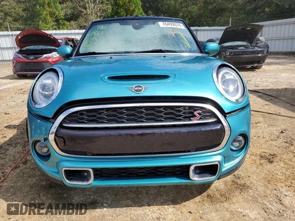 2021 MINI Convertible Cooper S z VIN WMWWJ5C09M3N24913, wystawiony jako Copart lot #76499074 z przebiegiem 53 119 mil mil oraz Nie do naprawy • Non repairable. Historia ofert i sprzedaży dostępna na DreamBid. Obrazek 5.