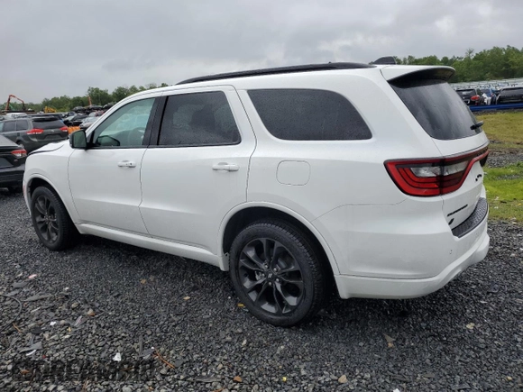 2025 Dodge Durango GT Plus with VIN 1C4RDJDG4SC507736, listed as a Copart auction lot 57764255 with 2,737 mi miles and Salvage title. Bid and sale history available at DreamBid. Image 2.