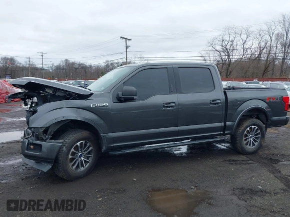 2020 Ford F-150 XL with VIN 1FTEW1E47LKF31050, listed as a IAAI auction lot 41812089 with 42,680 mi miles. Bid and sale history available at carsss.com. Image 18.
