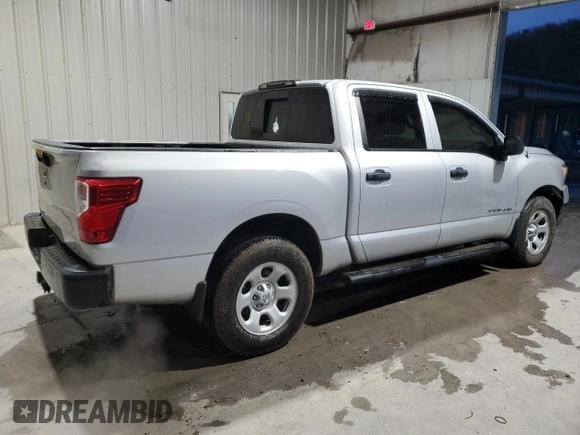 2017 Nissan Titan S with VIN 1N6AA1EJ5HN569446, listed as a Copart auction lot 85218284 with 84,771 mi miles and Salvage Title. Bid and sale history available at carsss.com. Image 3.