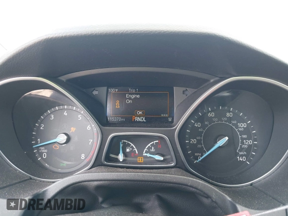 2017 Ford Focus SE with VIN 1FADP3F20HL322676, listed as a IAAI auction lot 42391149 with 115,370 mi miles and . Bid and sale history available at DreamBid. Image 7.