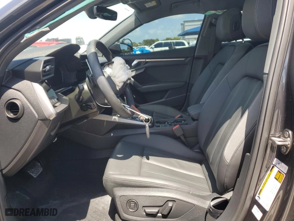 2023 Audi A3 Premium Plus with VIN WAUHUDGY4PA074078, listed as a Copart auction lot 51310275 with 20,979 mi miles and Salvage Title. Bid and sale history available at carsss.com. Image 7.