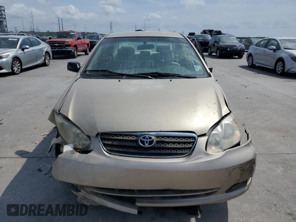 2006 Toyota Corolla CE with VIN 1NXBR32E06Z746664, listed as a Copart auction lot 53706325 with Not Provided miles and Salvage Title. Bid and sale history available at DreamBid. Image 5.