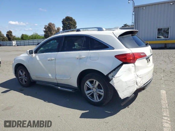 2013 Acura RDX with VIN 5J8TB3H35DL002677, listed as a Copart auction lot 56679185 with 204,398 mi miles and Salvage title. Bid and sale history available at DreamBid. Image 2.