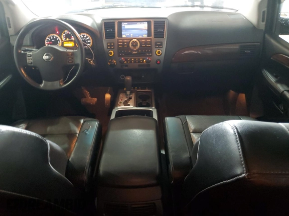 2012 Nissan Armada Platinum z VIN 5N1AA0NE9CN613789, wystawiony jako Copart lot #55098845 z przebiegiem 255 741 mil mil oraz Szkoda całkowita • Salvage title. Historia ofert i sprzedaży dostępna na DreamBid. Obrazek 8.