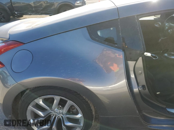 2014 Nissan 370Z Nismo with VIN JN1AZ4EH6EM633797, listed as a Copart auction lot 87879675 with 21,410 mi miles and Salvage Title. Bid and sale history available at DreamBid. Image 10.
