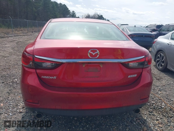 2017 Mazda Mazda6 Touring with VIN JM1GL1V56H1146909, listed as a IAAI auction lot 41709510 with 110,341 mi miles. Bid and sale history available at carsss.com. Image 16.