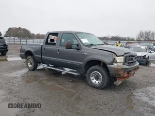 2004 Ford Super Duty F-250 XL with VIN 1FTNW21L24EA27704, listed as a IAAI auction lot 41150150 with 155,321 mi miles. Bid and sale history available at carsss.com. Image 1.