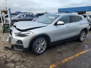 2021 BMW X2 xDrive28i with VIN WBXYJ1C09M5T13335, listed as a Copart auction lot 69640984 with 41,048 mi miles and Non Repairable. Bid and sale history available at carsss.com. Image 1.