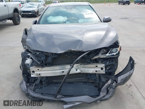 2020 Toyota Camry LE with VIN 4T1C11AK1LU505201, listed as a IAAI auction lot 42006393 with 106,526 mi miles and . Bid and sale history available at carsss.com. Image 6.