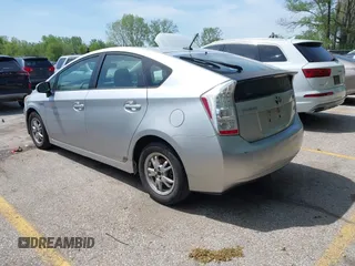 2011 Toyota Prius I with VIN JTDKN3DU7B5304554, listed as a IAAI auction lot 42099196 with 198,068 mi miles. Bid and sale history available at carsss.com. Image 3.