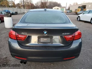 2015 BMW 4 Series 428i xDrive with VIN WBA4C9C5XFD330974, listed as a Copart auction lot 80738054 with 130,644 mi miles and Salvage Title. Bid and sale history available at carsss.com. Image 6.