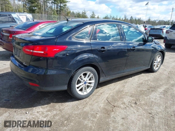 2016 Ford Focus SE with VIN 1FADP3F24GL248175, listed as a IAAI auction lot 41867019 with 135,471 mi miles. Bid and sale history available at carsss.com. Image 4.