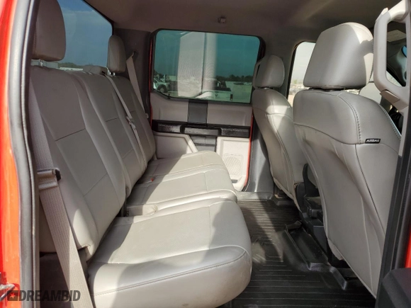 2017 Ford Super Duty F-250 SRW Lariat with VIN 1FT7W2BT7HEC85021, listed as a Copart auction lot 53759605 with 298,409 mi miles and Clean Title. Bid and sale history available at carsss.com. Image 10.