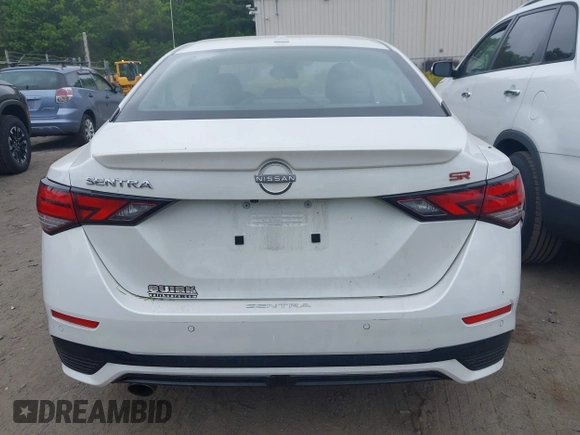 2024 Nissan Sentra SR with VIN 3N1AB8DVXRY296895, listed as a IAAI auction lot 42310278 with 12,705 mi miles and . Bid and sale history available at DreamBid. Image 16.