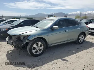 2010 Honda Accord Crosstour EX with VIN 5J6TF1H38AL004369, listed as a Copart auction lot 52634255 with 201,437 mi miles and Salvage Title. Bid and sale history available at carsss.com. Image 1.