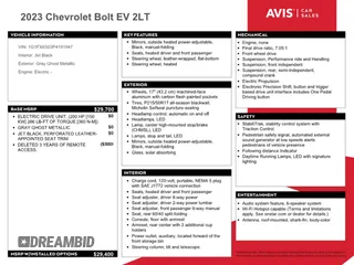 2023 Chevrolet Bolt EV 2LT z VIN 1G1FX6S03P4191947, wystawiony jako Copart lot #55965675 z przebiegiem 28 450 mil mil oraz Nie do naprawy. Historia ofert i sprzedaży dostępna na DreamBid. Obrazek 12.