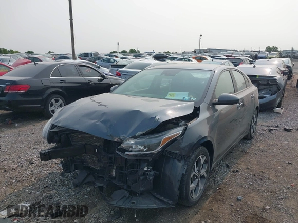 2021 Kia Forte LXS with VIN 3KPF24AD6ME324855, listed as a IAAI auction lot 42405970 with 45,219 mi miles and . Bid and sale history available at DreamBid. Image 6.