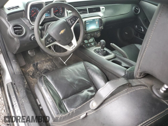 2014 Chevrolet Camaro SS with VIN 2G1FT1EW6E9156294, listed as a Copart auction lot 50140645 with 136,854 mi miles and Salvage title. Bid and sale history available at DreamBid. Image 8.