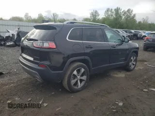 2021 Jeep Cherokee Limited with VIN 1C4PJMDX1MD206064, listed as a Copart auction lot 54877075 with 41,285 mi miles and Salvage title. Bid and sale history available at DreamBid. Image 3.