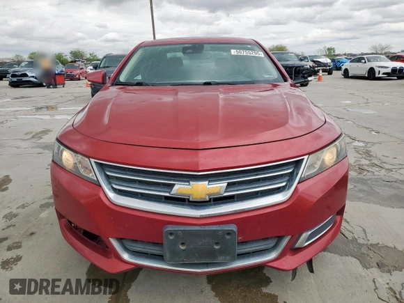 2014 Chevrolet Impala LT with VIN 1G1115SL8EU122166, listed as a Copart auction lot 50755295 with 112,386 mi miles and Clean title. Bid and sale history available at DreamBid. Image 5.