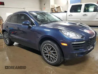 2015 Porsche Macan S with VIN WP1AB2A5XFLB62440, listed as a Copart auction lot 52382125 with 82,715 mi miles and Salvage Title. Bid and sale history available at carsss.com. Image 4.