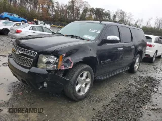 2008 Chevrolet Suburban LTZ with VIN 1GNFK16YX8R122709, listed as a Copart auction lot 78791524 with 265,847 mi miles and Salvage Title. Bid and sale history available at carsss.com. Image 1.