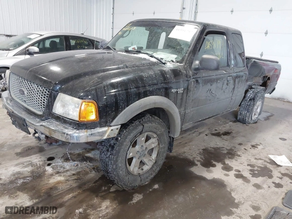 2003 Ford Ranger XL Fleet with VIN 1FTZR45EX3PA60520, listed as a IAAI auction lot 41591797 with 205,040 mi miles. Bid and sale history available at carsss.com. Image 17.