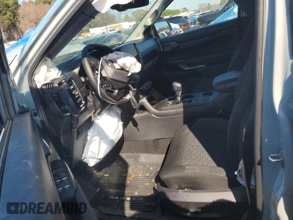 2024 Ford Ranger XLT with VIN 1FTER4GH7RLE41103, listed as a Copart auction lot 44966405 with Not provided miles and Salvage title. Bid and sale history available at DreamBid. Image 7.