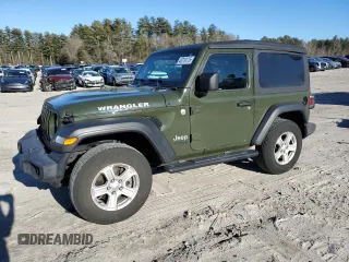 2021 Jeep Wrangler 80th Anniversary with VIN 1C4HJXAG7MW572013, listed as a Copart auction lot 48719175 with 72,133 mi miles and Salvage Title. Bid and sale history available at DreamBid. Image 1.