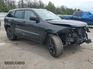 2021 Jeep Grand Cherokee Laredo X with VIN 1C4RJFAG7MC700525, listed as a Copart auction lot 60621115 with 25,670 mi miles and Salvage title. Bid and sale history available at DreamBid. Image 4.