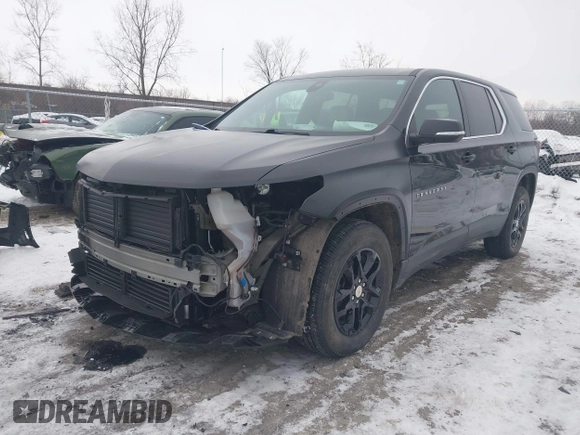 2023 Chevrolet Traverse LS with VIN 1GNEVFKW9PJ153242, listed as a IAAI auction lot 41287046 with 25,088 mi miles. Bid and sale history available at carsss.com. Image 18.