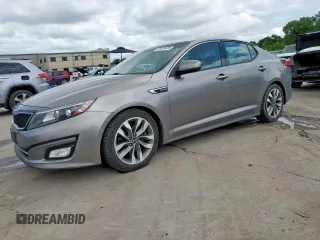 2014 Kia Optima SXL Turbo with VIN 5XXGR4A6XEG318048, listed as a Copart auction lot 58435035 with 130,799 mi miles and Salvage title. Bid and sale history available at DreamBid. Image 1.