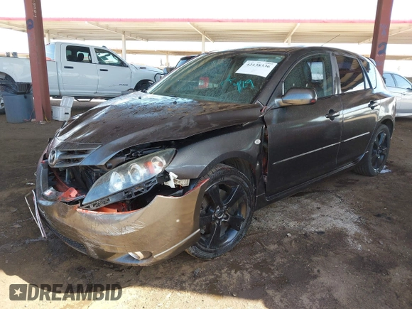 2005 Mazda 3 s with VIN JM1BK143X51237416, listed as a IAAI auction lot 42138336 with 178,706 mi miles and . Bid and sale history available at DreamBid. Image 2.